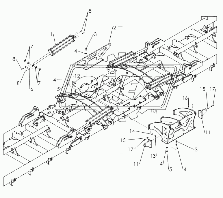 WING LIFT ASSEMBLY - 40' HLA