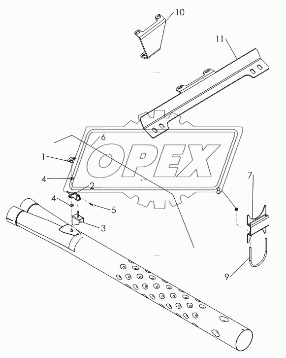 MANIFOLD COMPONENTS - MAIN SPLITTER - 6"