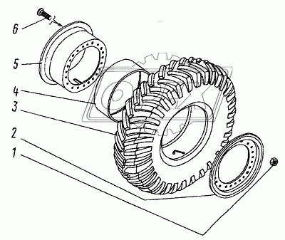 ТО-18A.05.05.000 Колесо
