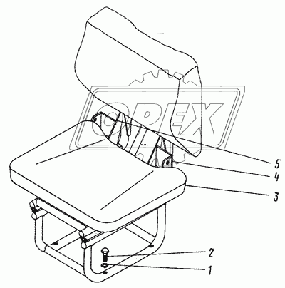 ТО-18А.15.06.000 Сиденье