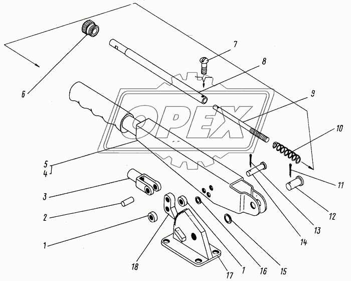 TО-18A.15.10.000 Рычаг