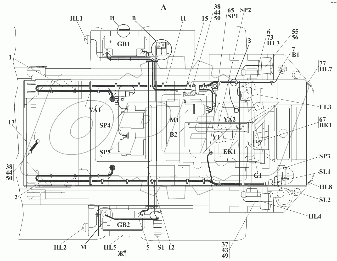 Электросистема 211.37.00.000