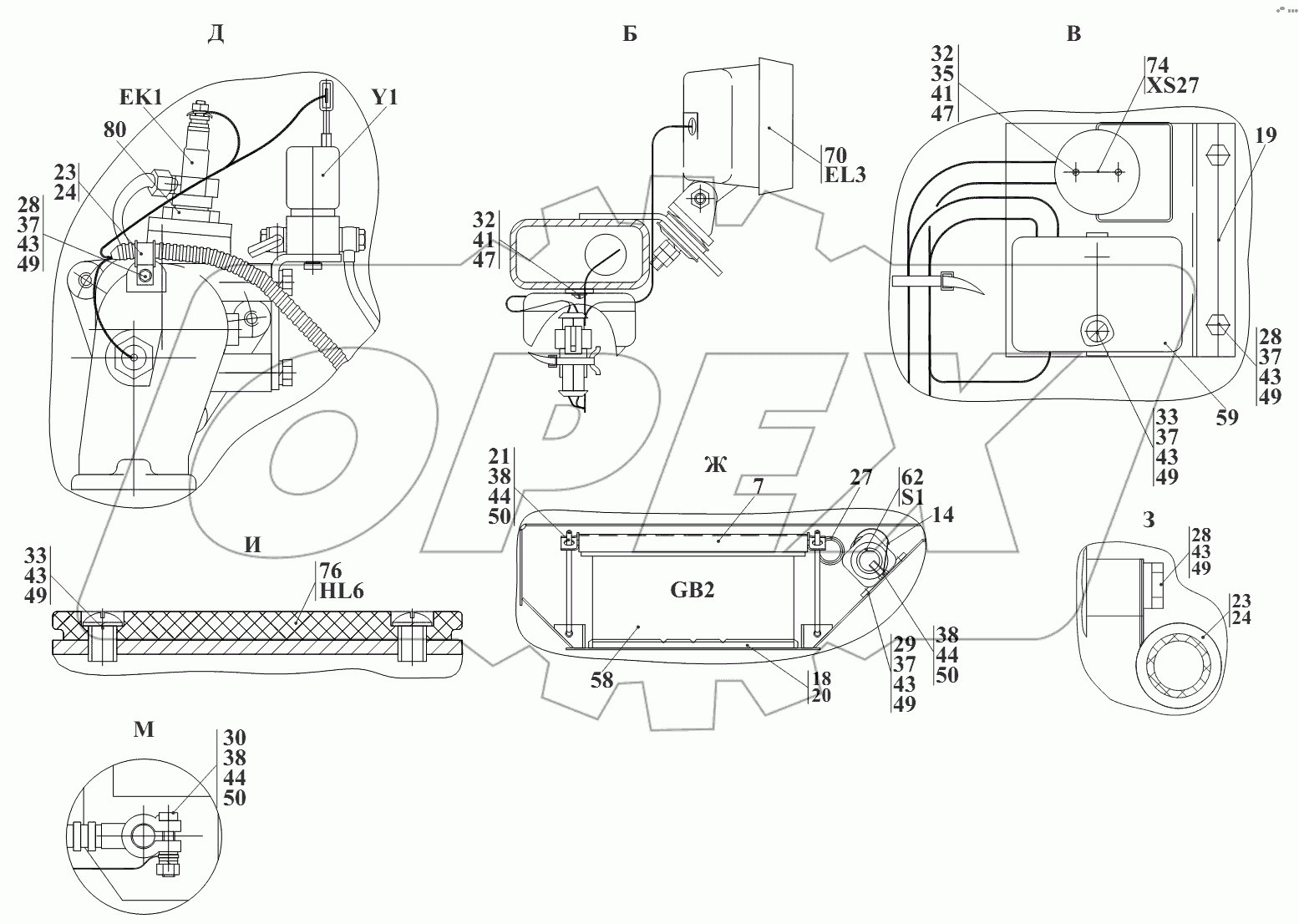 Электросистема 211.37.00.000