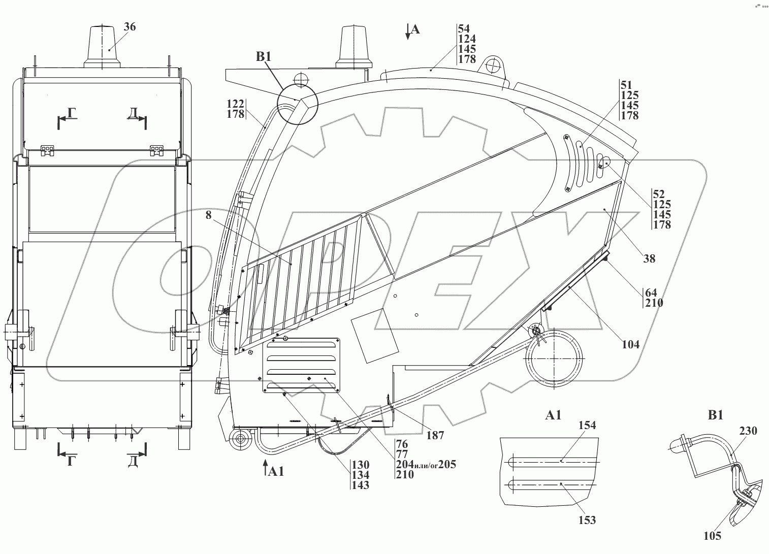 Кабина 211.50.10.000