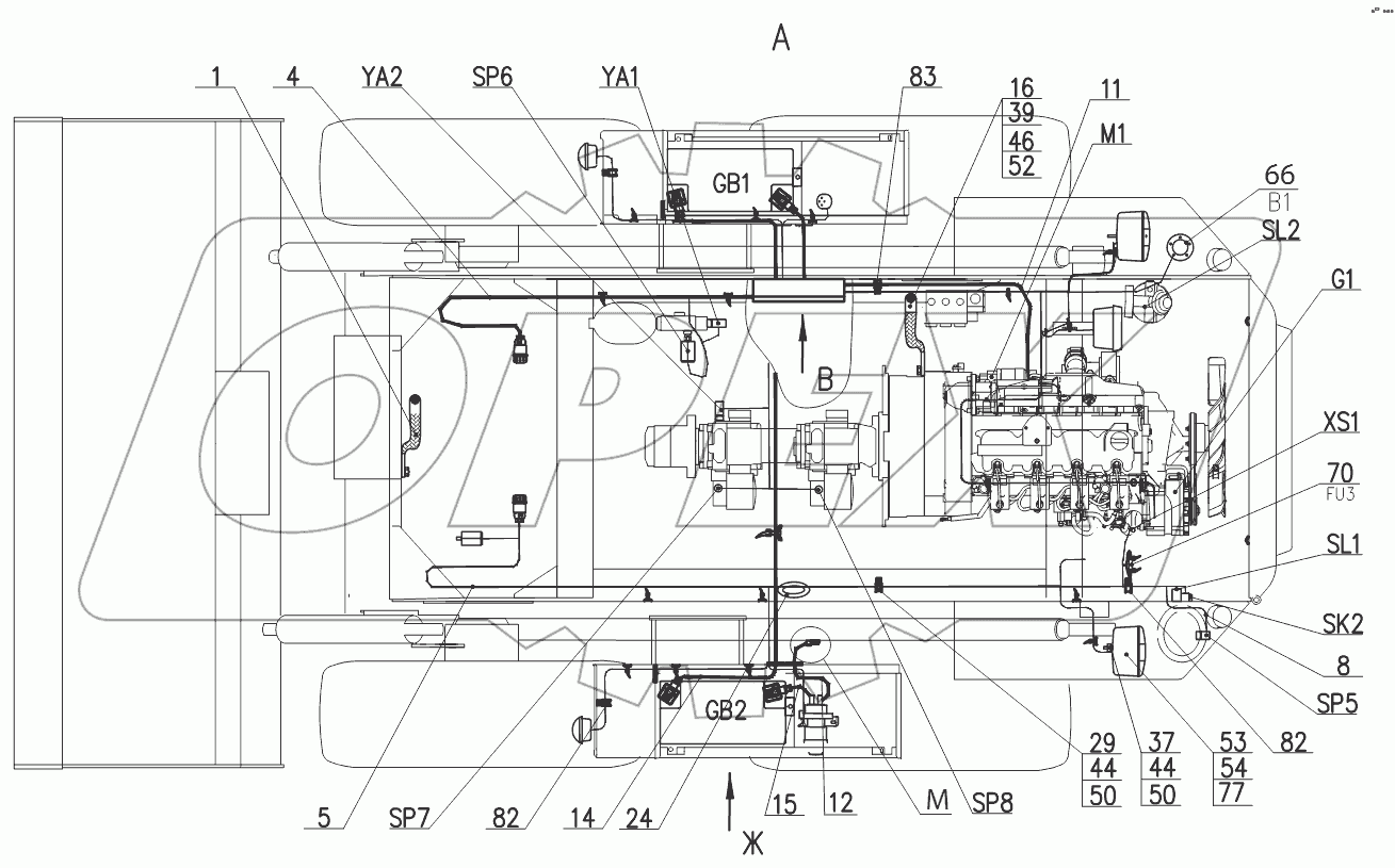 Электросистема 211Е.37.00.000-04