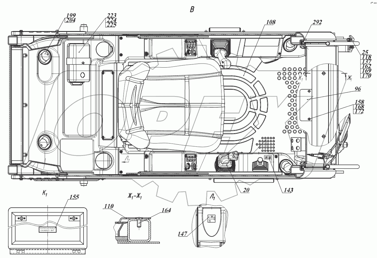 Кабина 211М.50.00.010