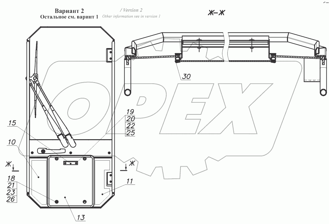 Дверь 211М.50.08.020-Б