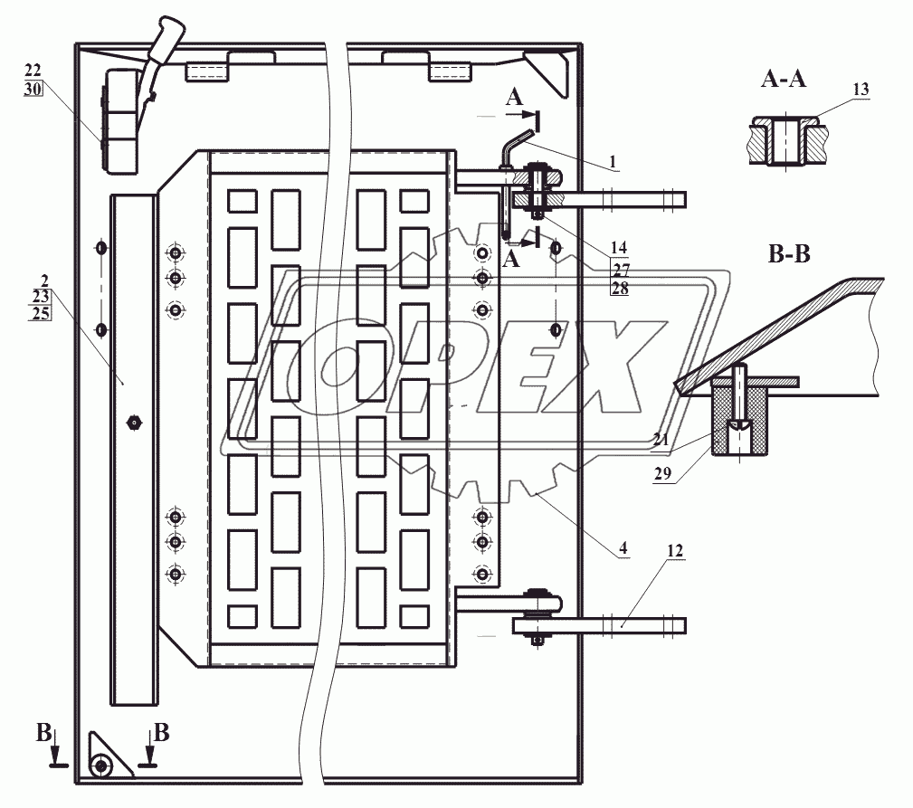 Капот 211ЕЗА.84.01.500