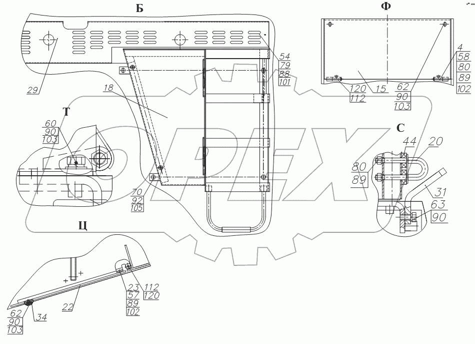 2243В.13.00.000-Б Облицовка