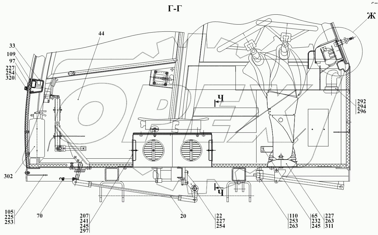 2661.50.00.000 Кабина