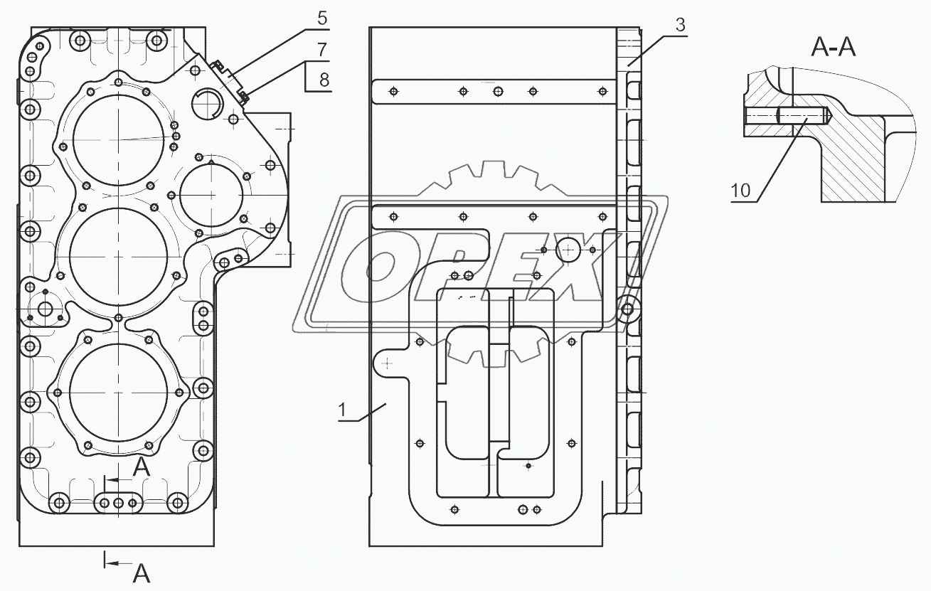 У35615-01.030-В Корпус