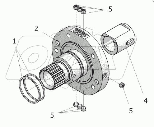У35615-01.090 Ступица реактора