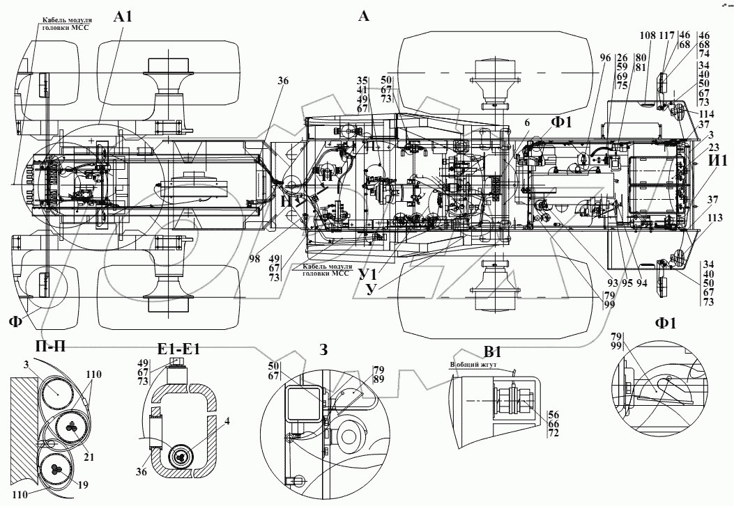 Электросистема 2551.11.00.000
