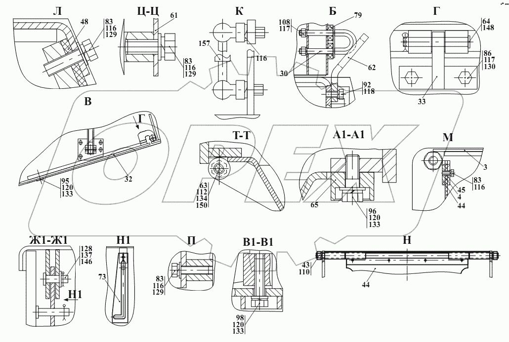 Облицовка 2551.13.00.000-Б
