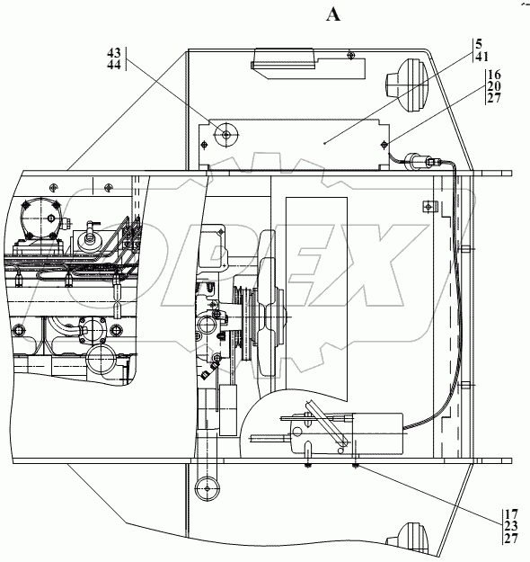 Установка подогревателей 2661.25.00.000