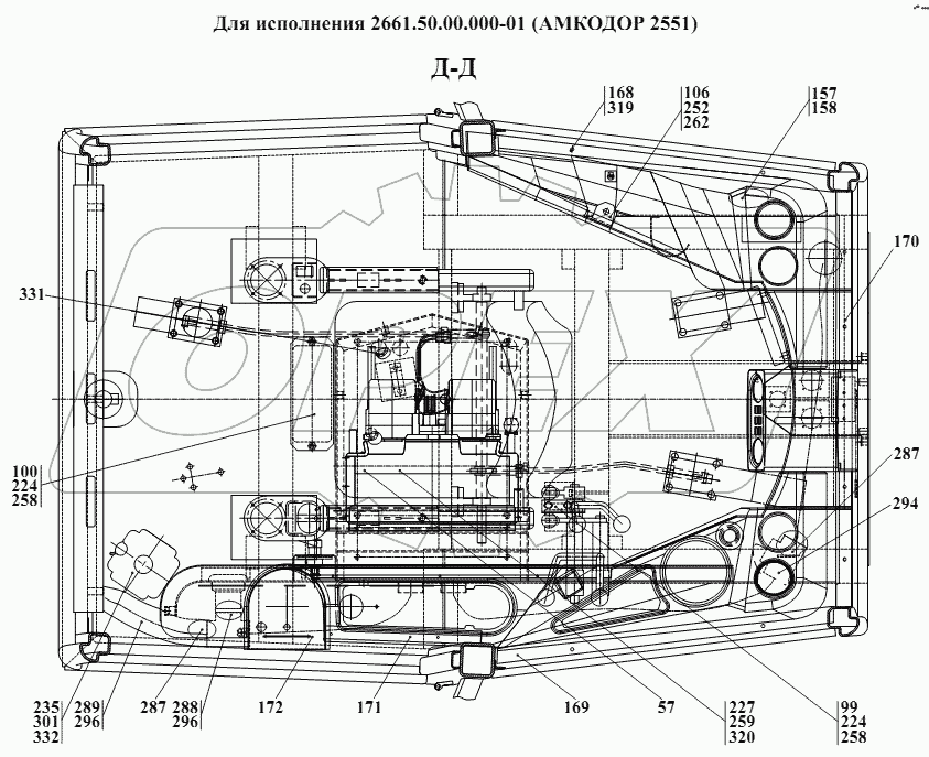 2661.50.00.000 Кабина