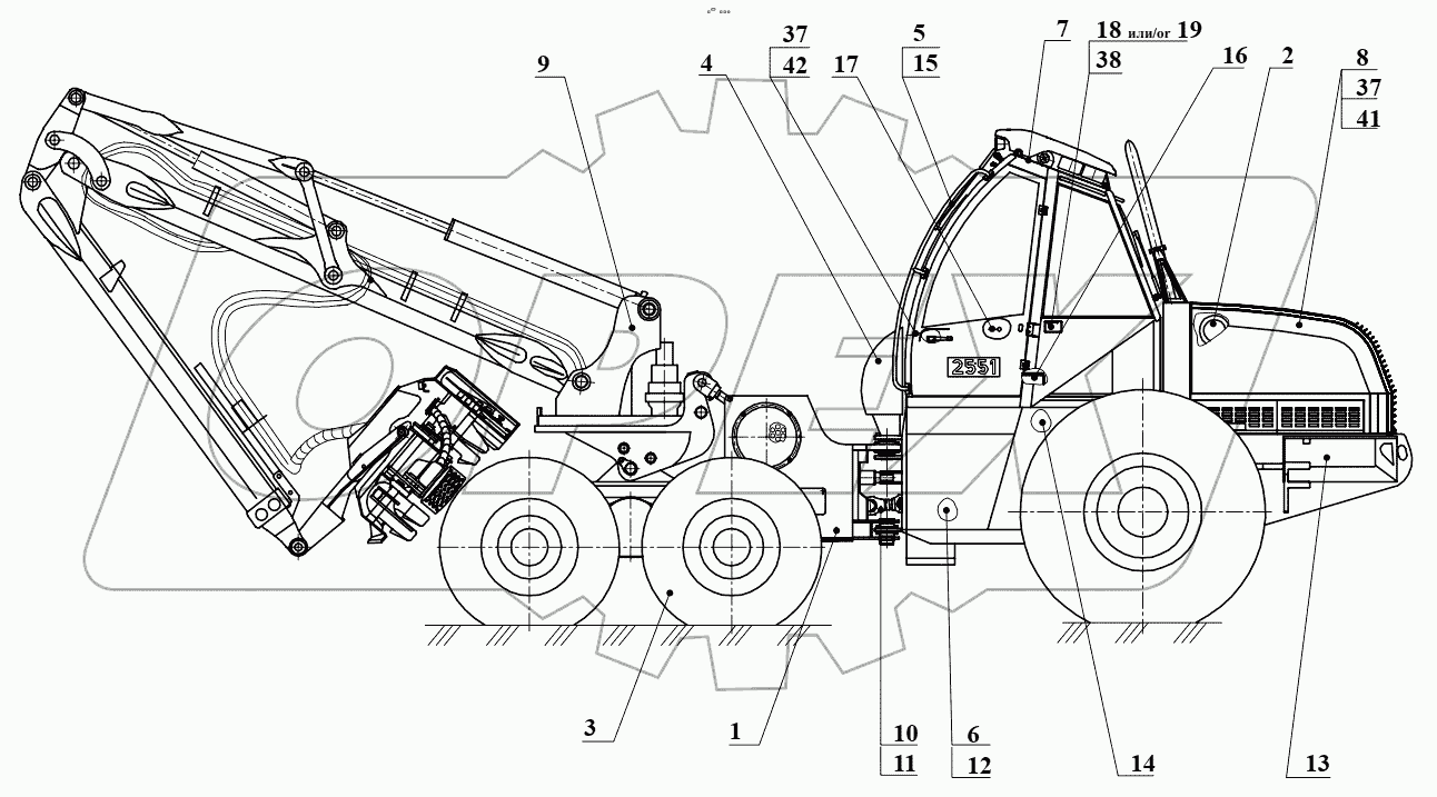  Харвестер 2551.00.00.000