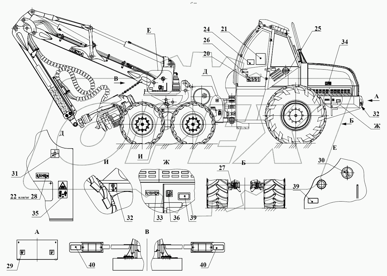  Харвестер 2551.00.00.000
