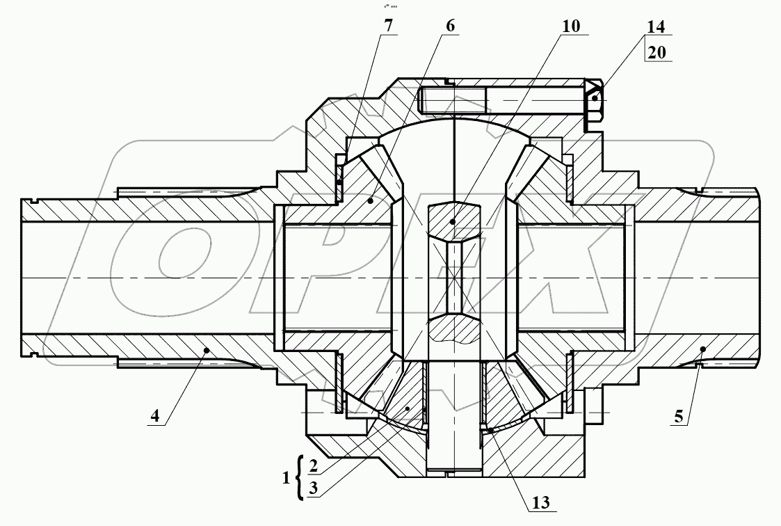  Дифференциал 2551.03.01.300