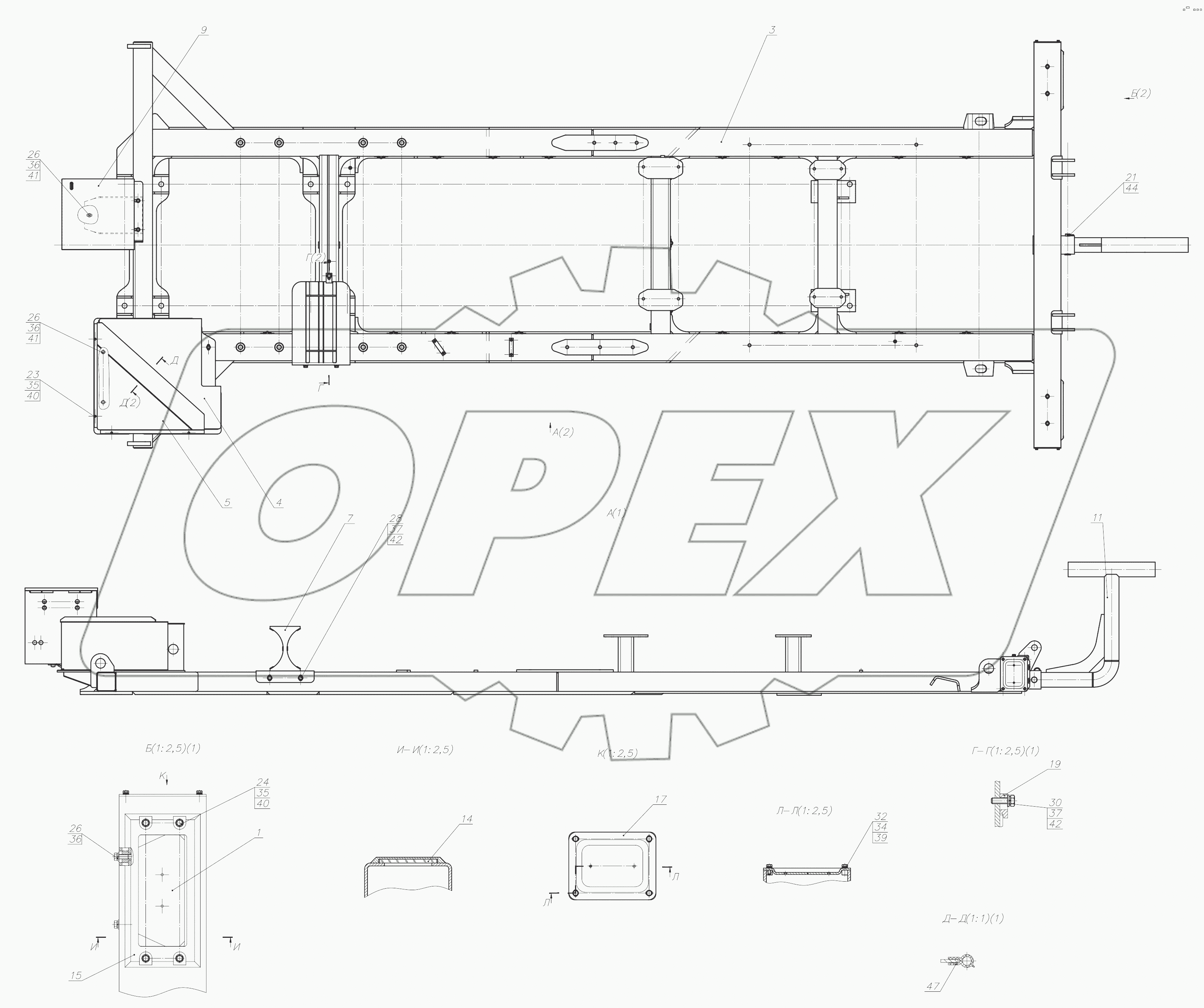  Рама 2831.28.00.000