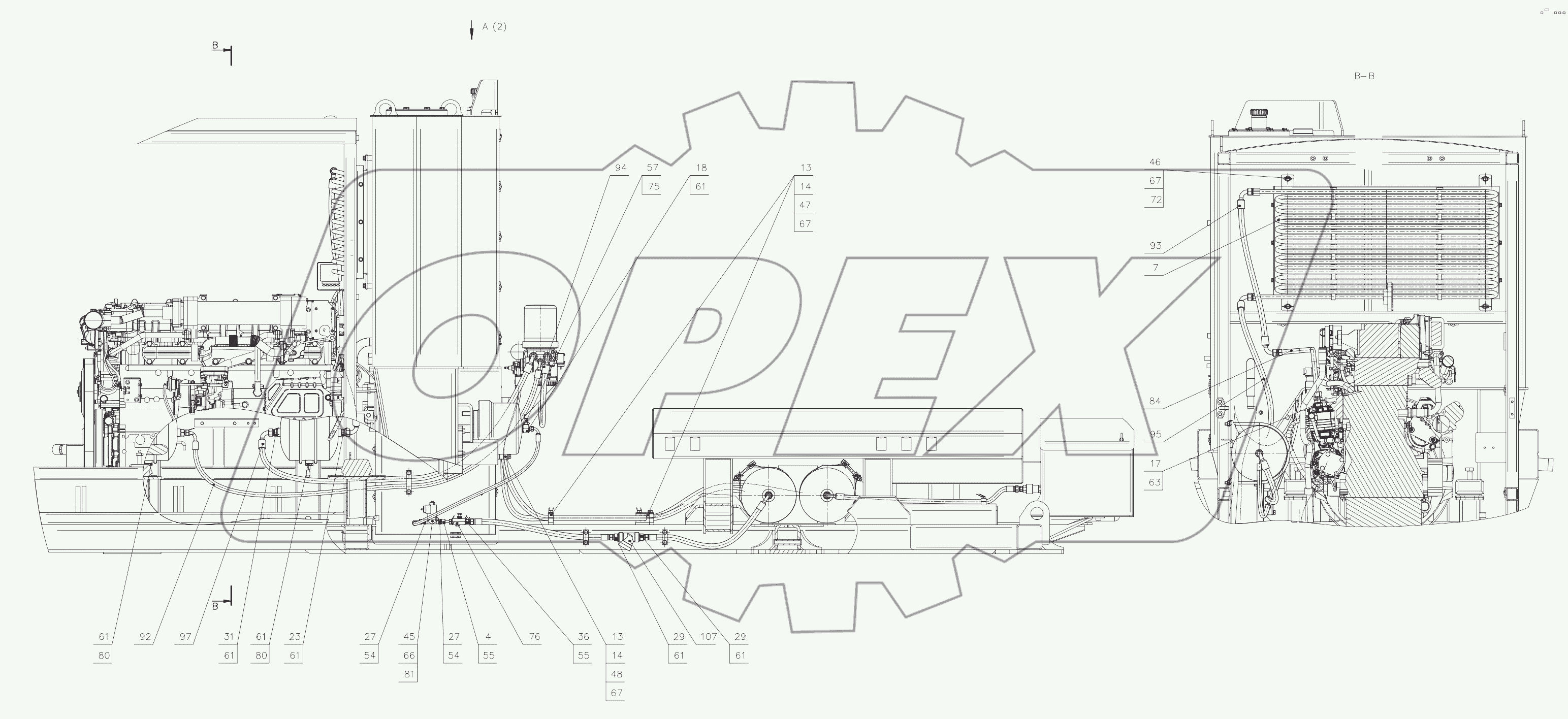  Пневмосистема 2831.33.00.000