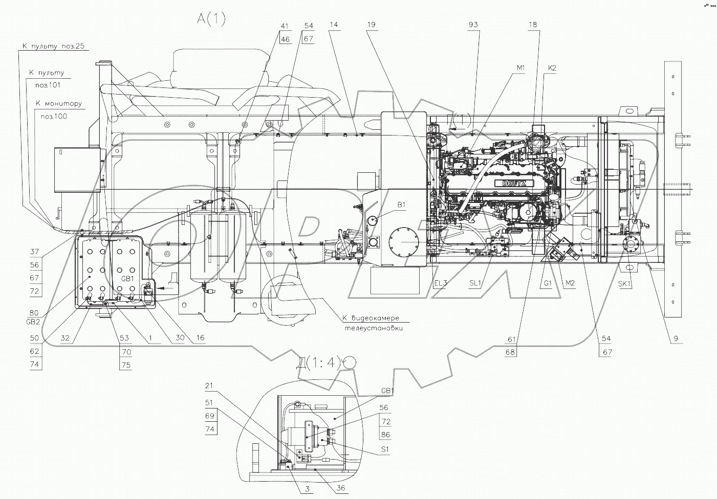  Электросистема 2831.36.00.000
