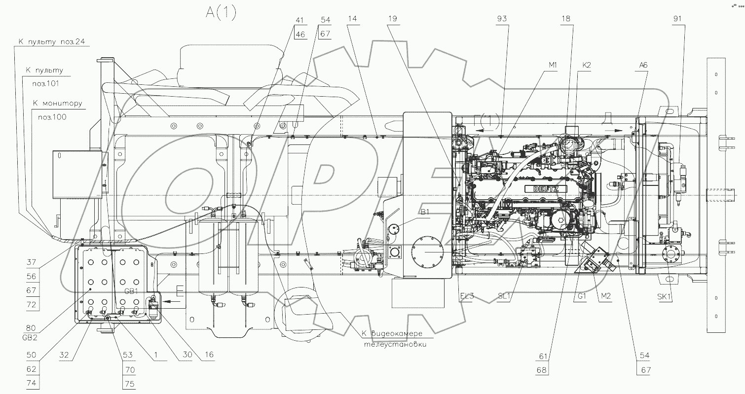  Электросистема 2831.37.00.000