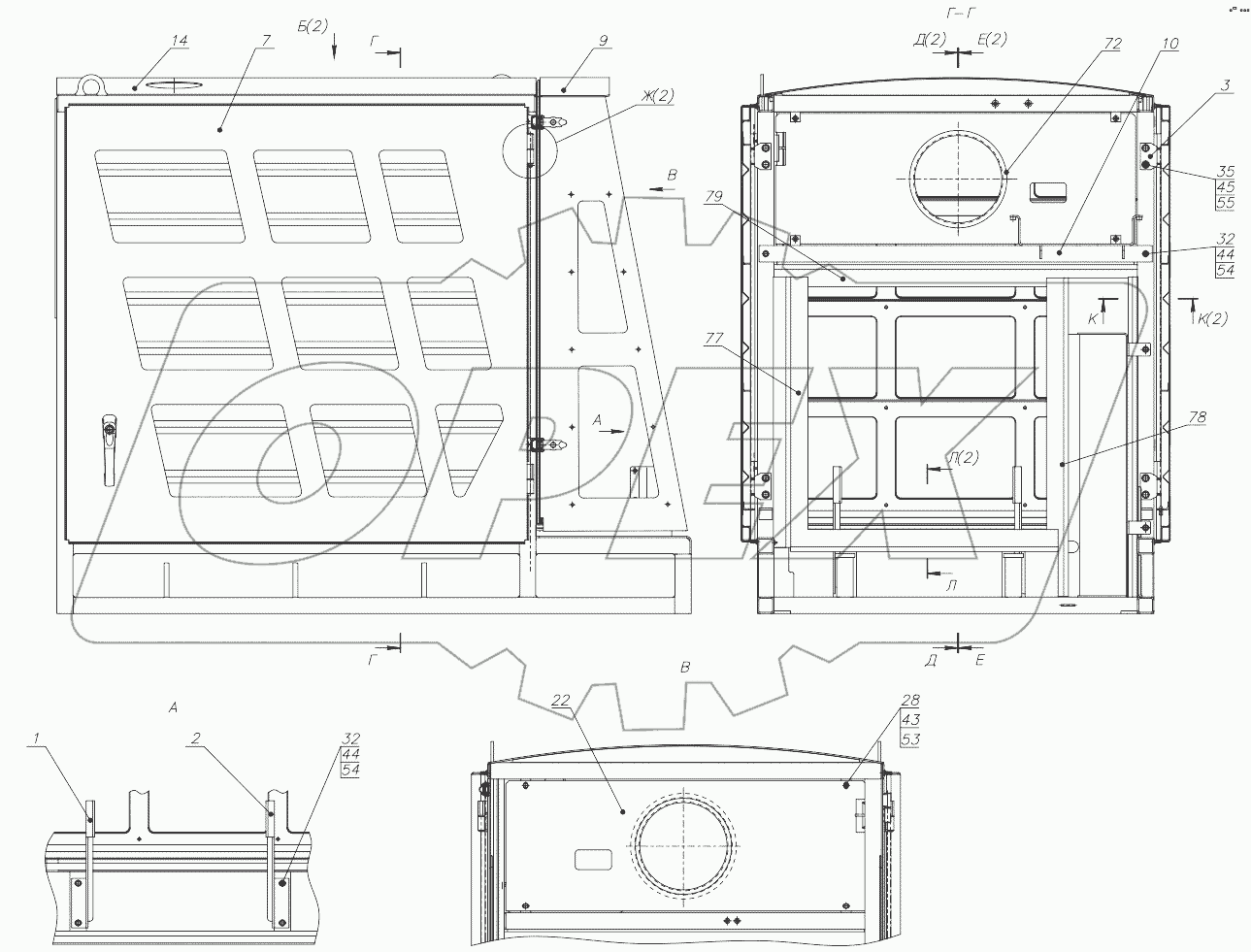  Капот 2831.84.01.000