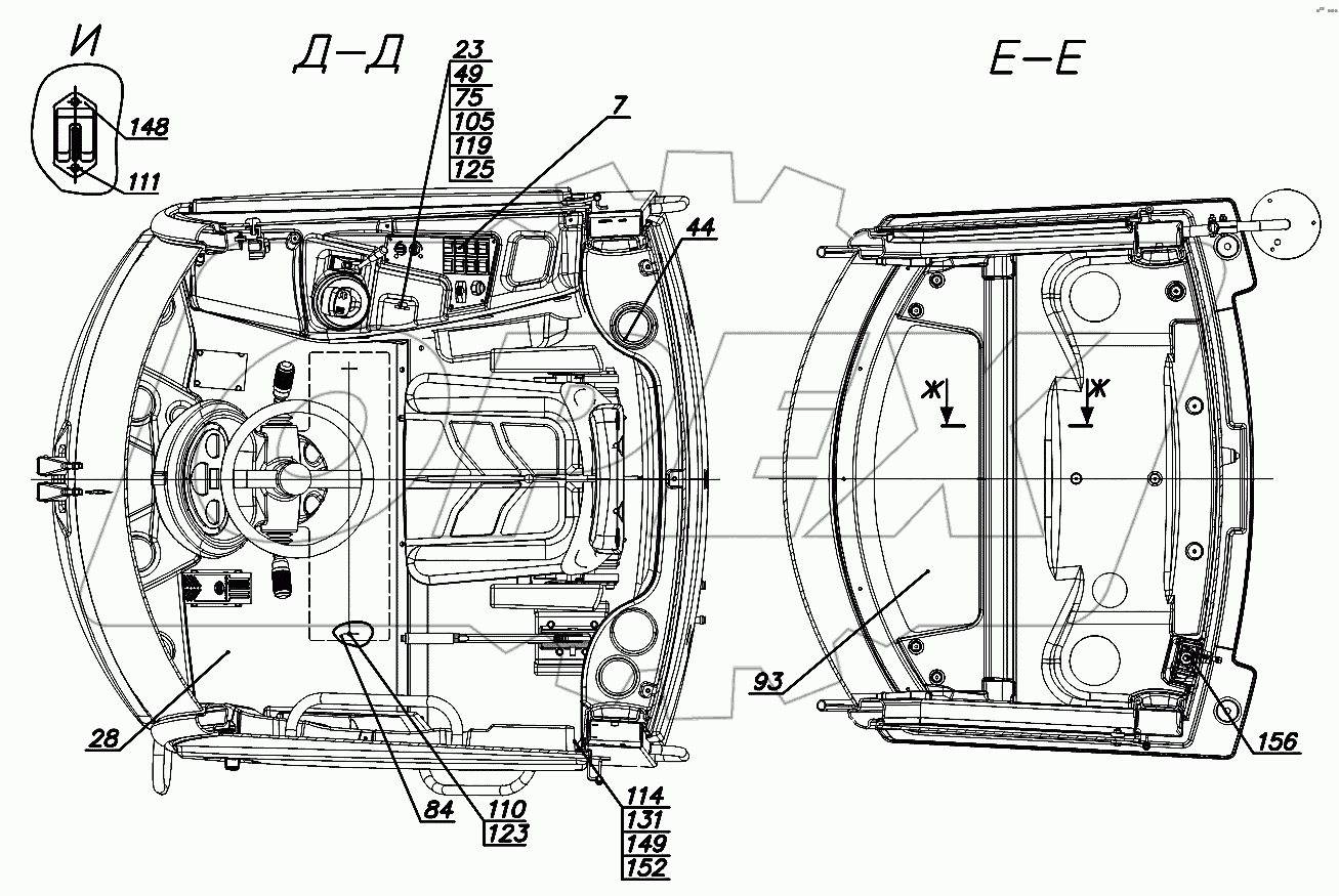 320СЕ.50.00.010-Б Кабина