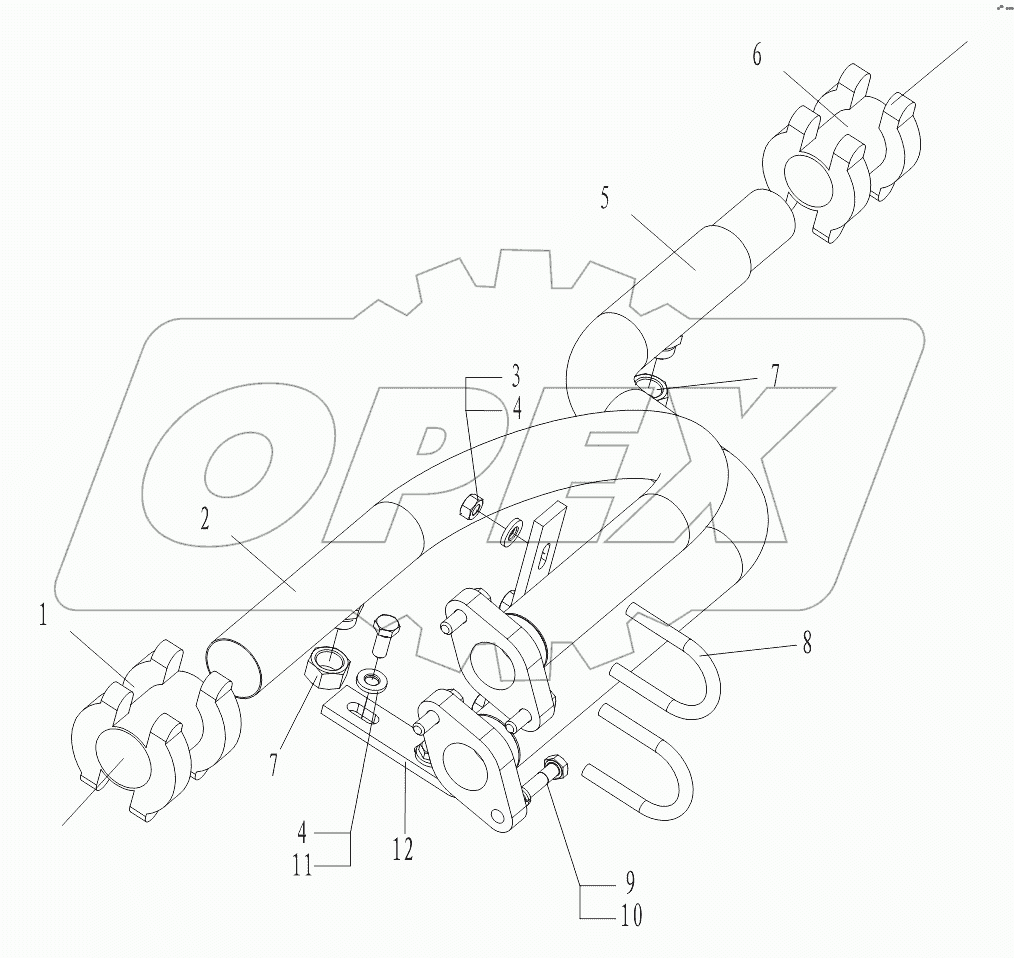 Верхняя гидросистема