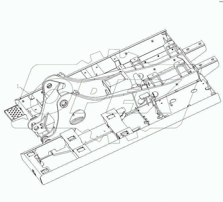 Верхняя рама