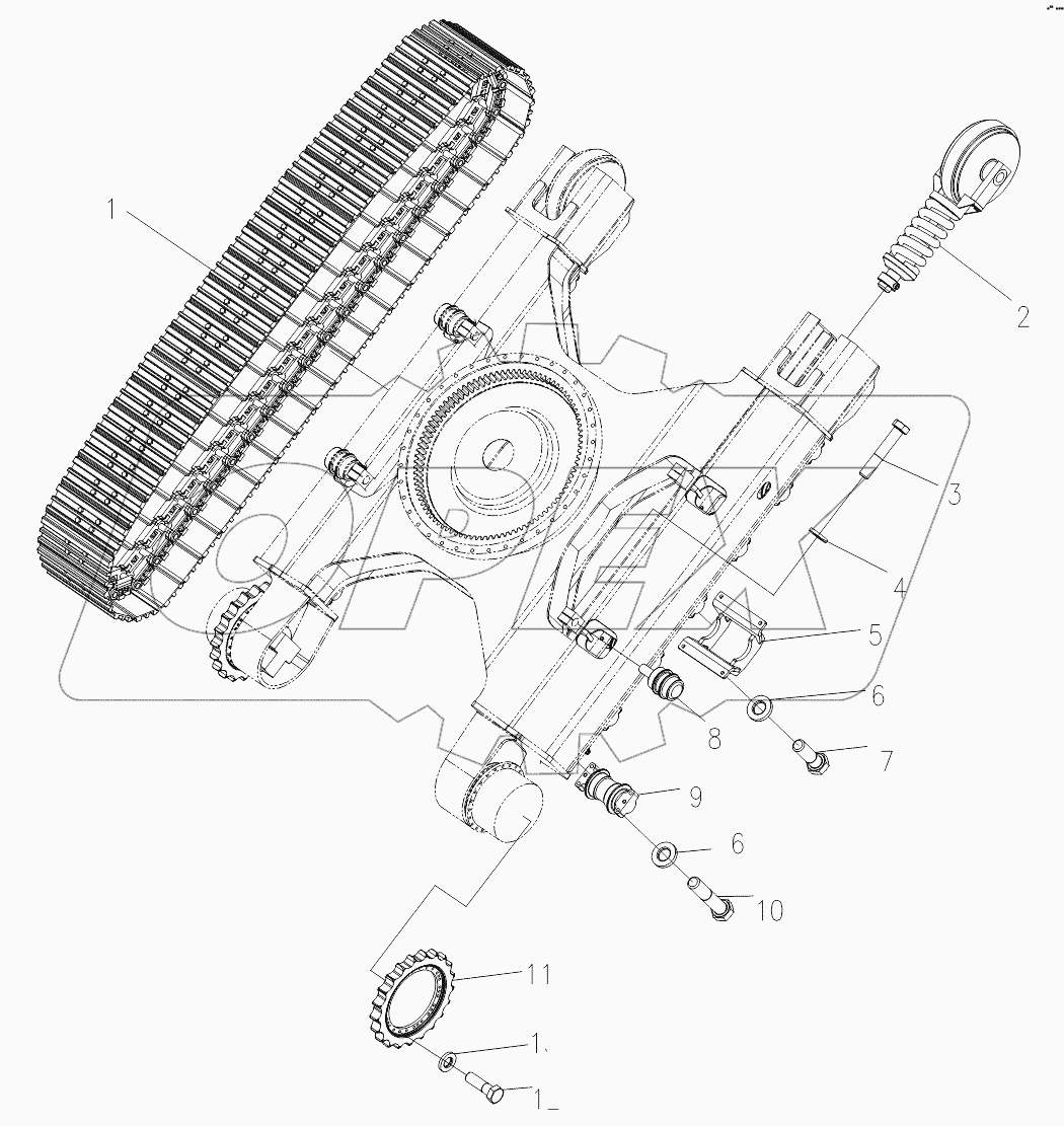 Система гусеничная