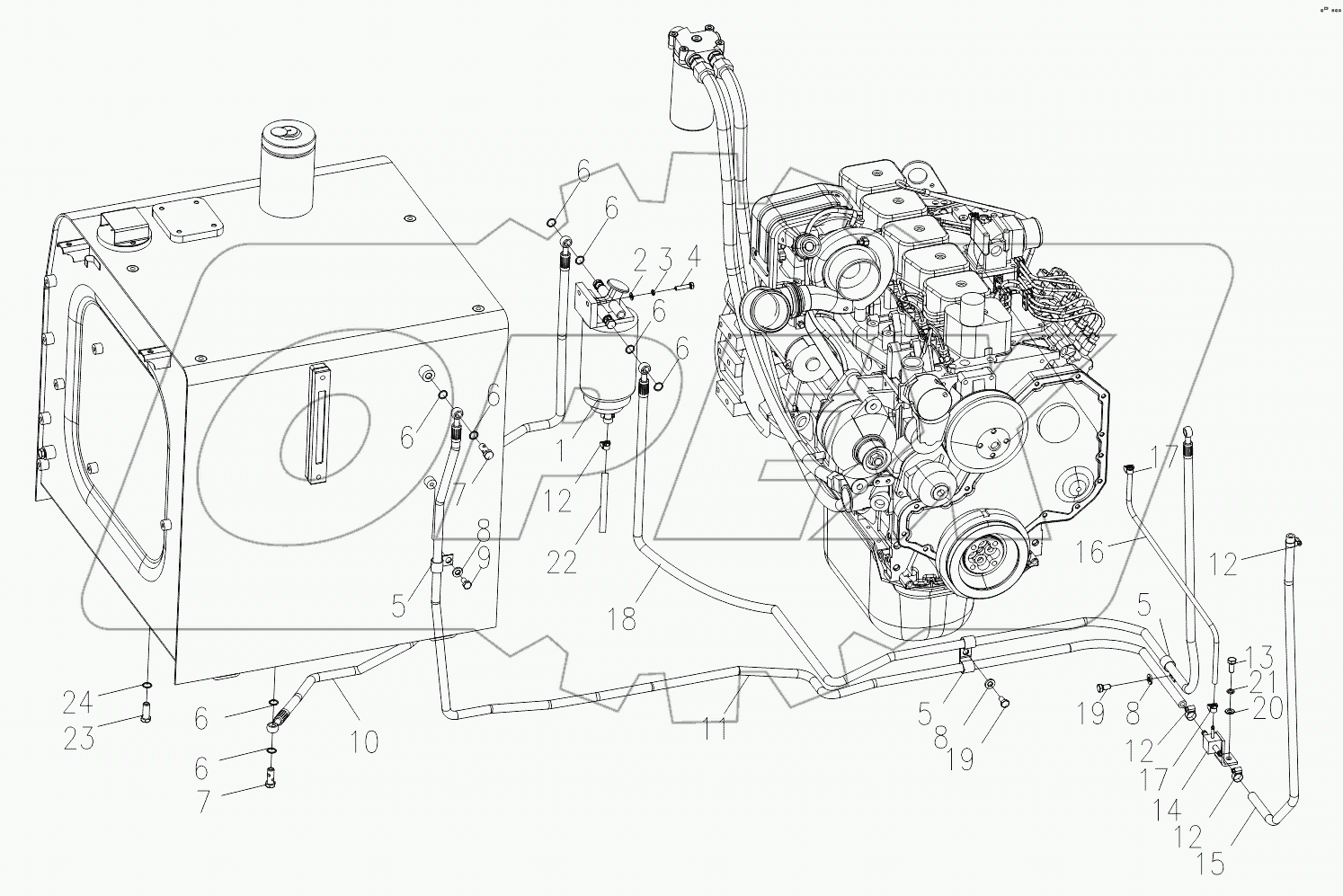 Система питания топливом