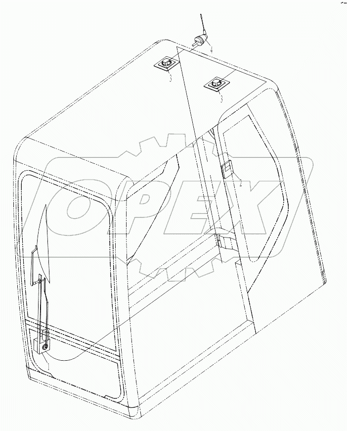 Электрооборудование кабины