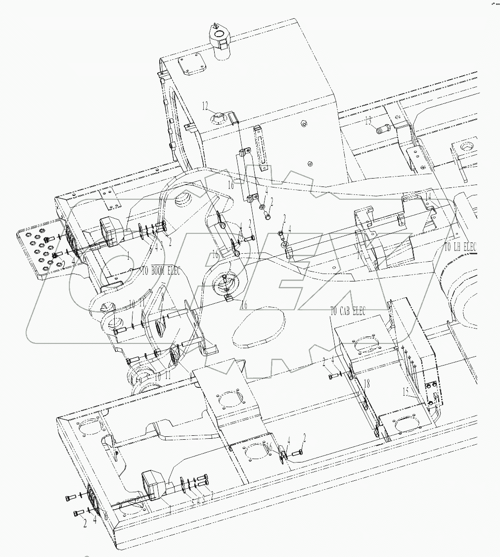 Схема монтажная электрическая (LR)