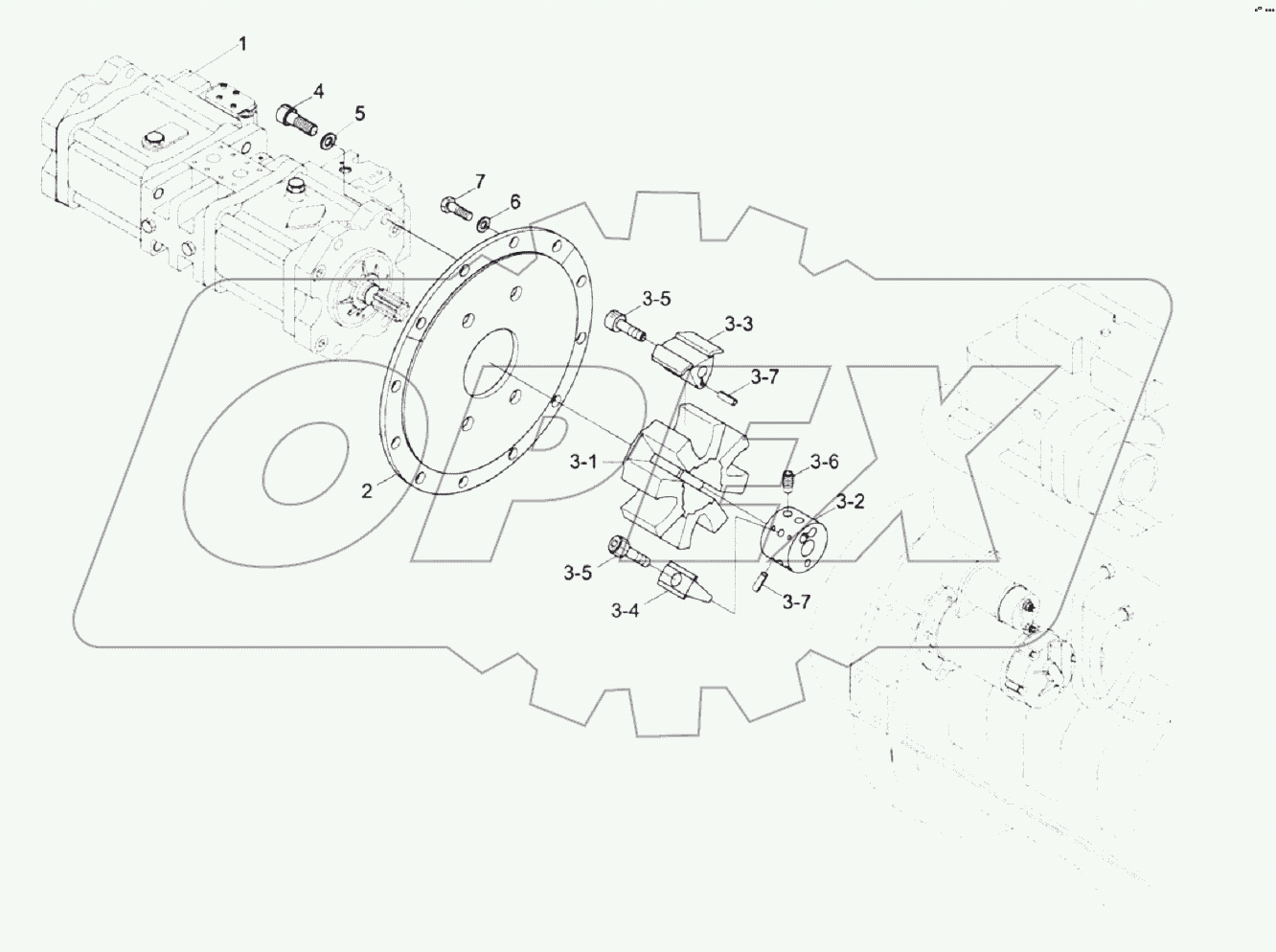 Установка насоса и бака