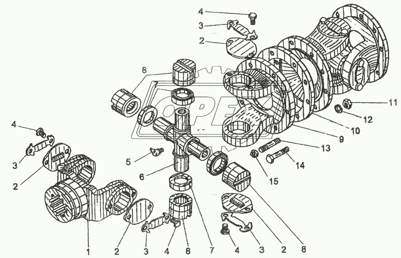 Вал карданный 3