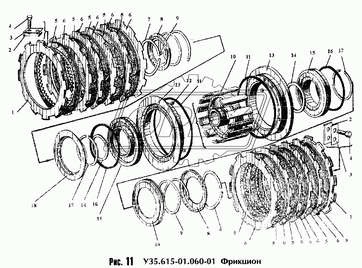 Фрикцион У35.615-01.060-01