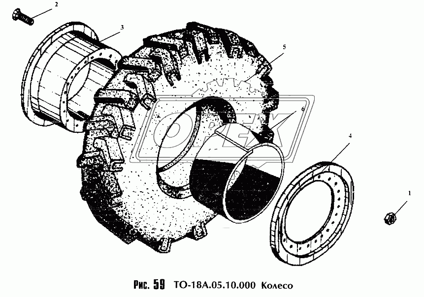 Колесо ТО-18А.05.10.000