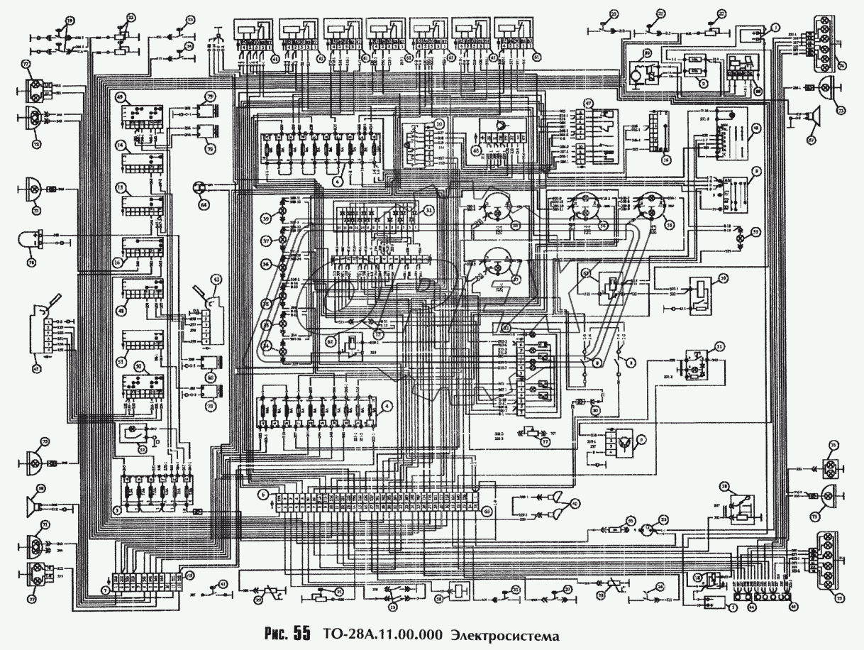 Электросистема ТО-28А.11.00.000
