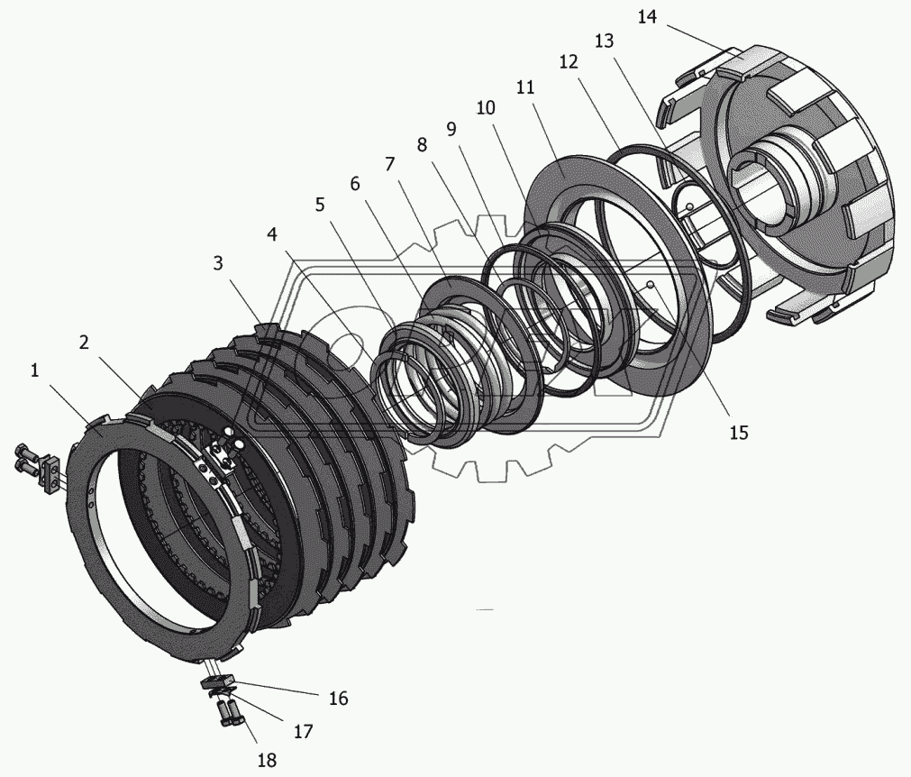 Фрикцион У35.615-01.060