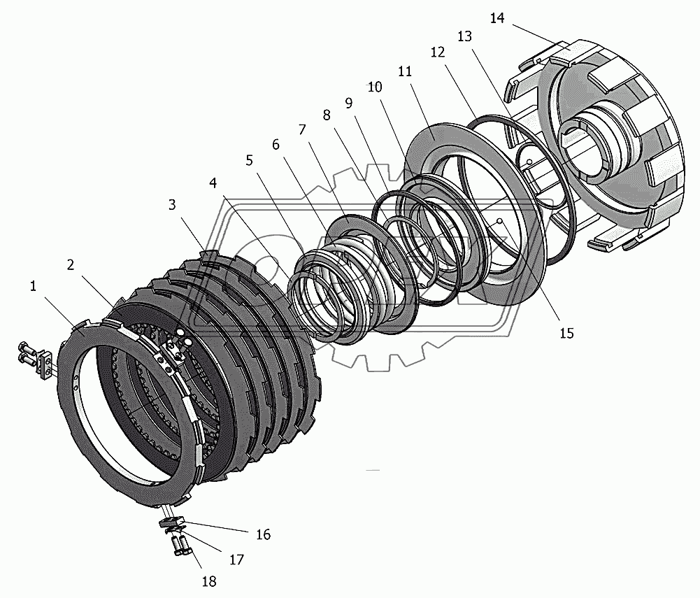 Фрикцион У35615-01.060