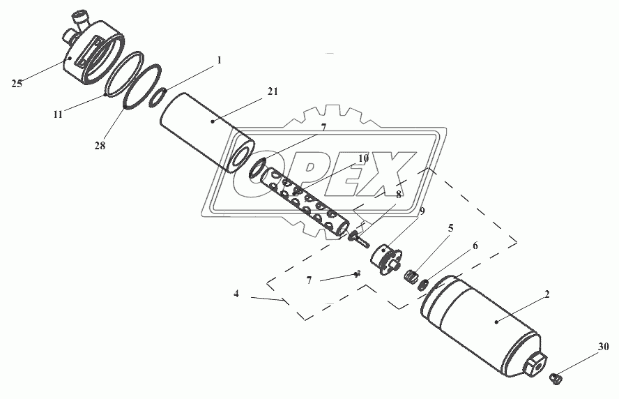 Фильтр магистральный ТО-28А.78.04.000