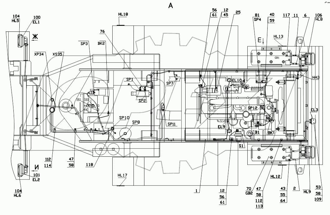 Электросистема 342В.11.00.000Т