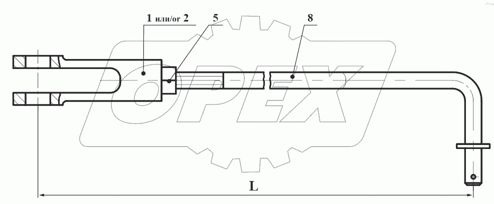  Тяга 350.09.03.000