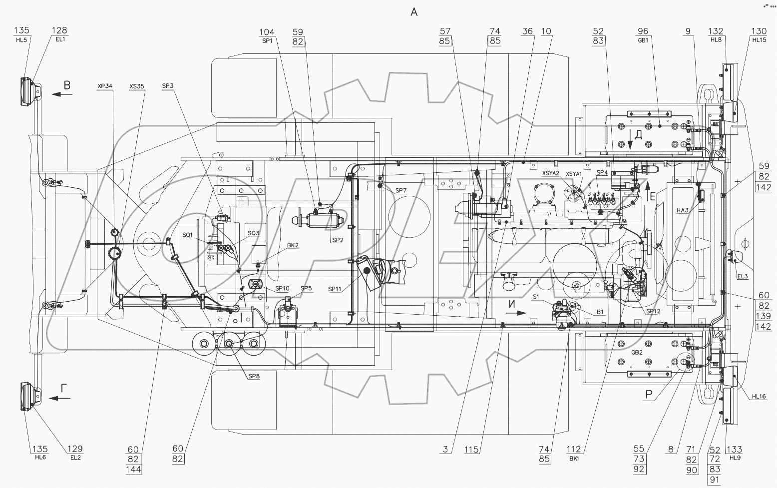  Электросистема 342В.11.00.000Т