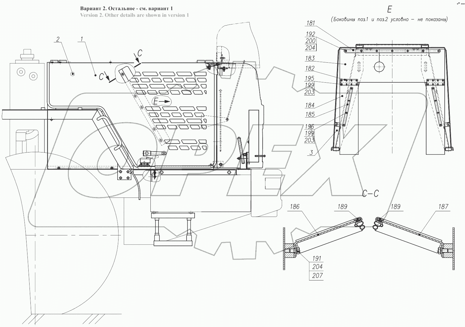  Облицовка 332С4.13.00.000