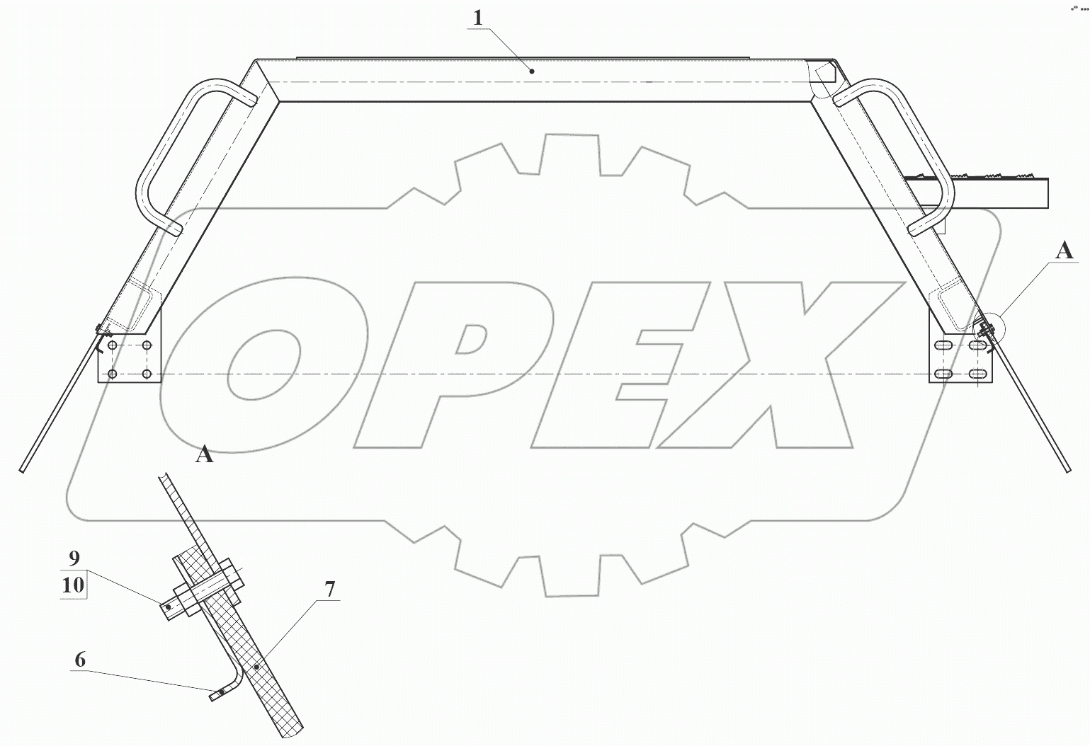  Крыло 350.13.10.000