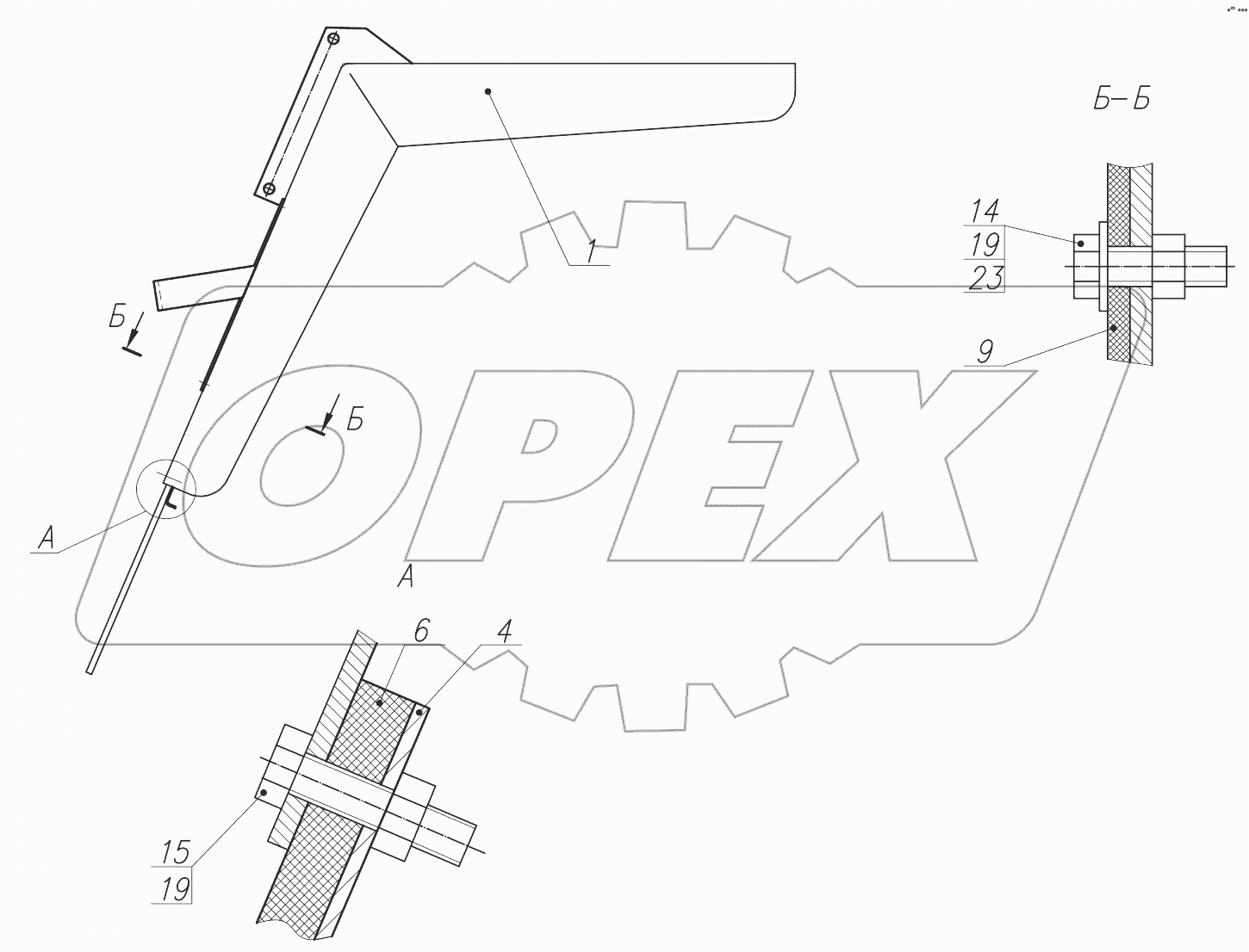  Крыло 350.13.15.000