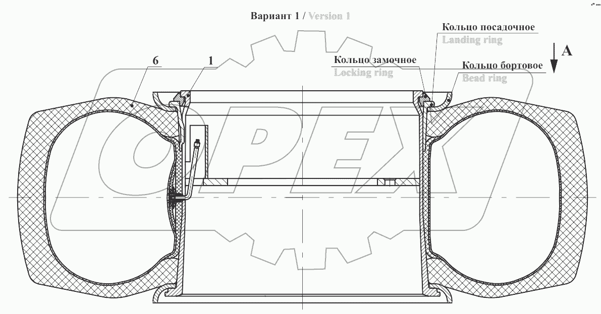  Колесо 350.05.04.000